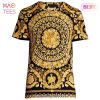BEST Versace Gold Unisex T-Shirt All Over Printed