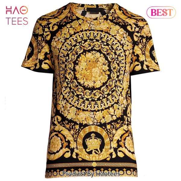 BEST Versace Gold Unisex T-Shirt All Over Printed