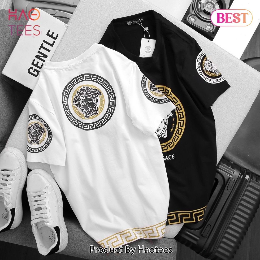 BEST Versace White or Black Unisex T-Shirt BEST Versace White or Black Unisex T-Shirt