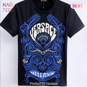 HOT Versace Black Blue Unisex T-Shirt