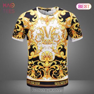 HOT Versace Gold Black Unisex T-Shirt Limited Edition