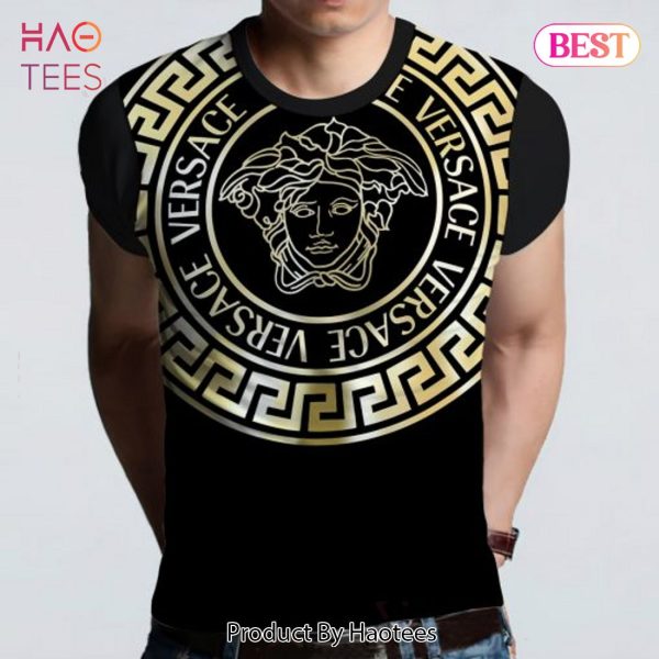 NEW Versace Black Unisex T-Shirt Hot Trend 2023