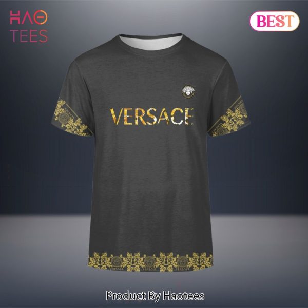 NEW Versace Black Unisex T-Shirt Limited Edition