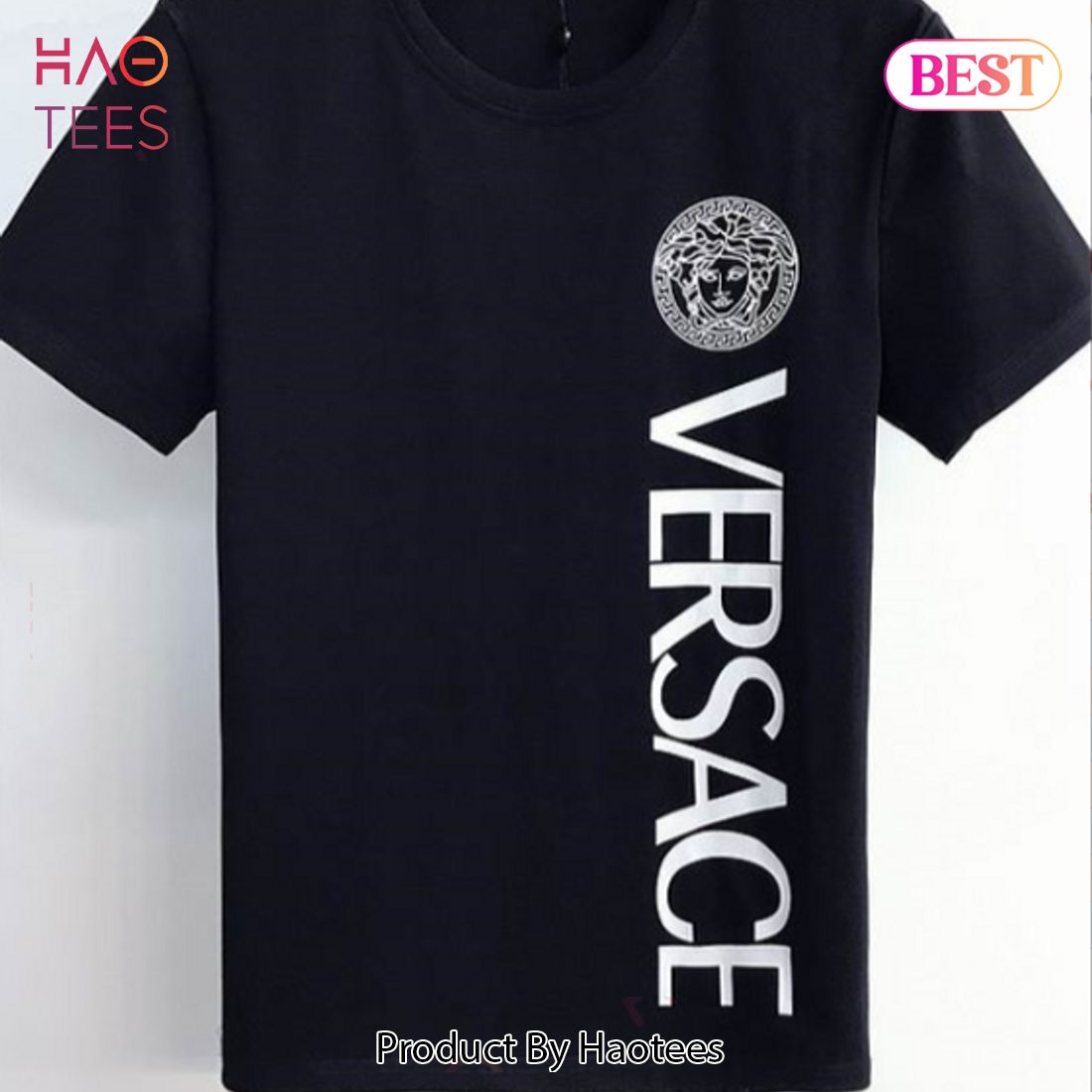 NEW Versace Black Unisex T-Shirt POD Design NEW Versace Black Unisex T-Shirt POD Design