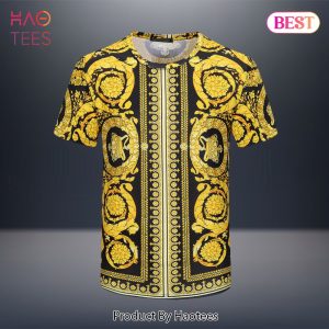 NEW Versace Gold Unisex T-Shirt Limited Edition