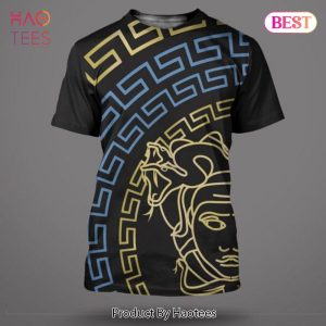 Versace Black Unisex T-Shirt Limited Edition