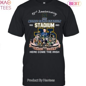 93nd Anniversary The Notre Dame Stadium 1930-2023 Here Come The Irish Unisex T-Shirt