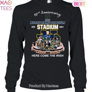 93nd Anniversary The Notre Dame Stadium 1930-2023 Here Come The Irish Unisex T-Shirt
