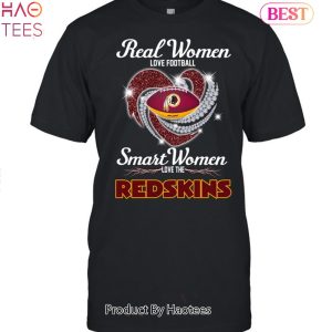 HOT Fashion Real Women Love Football Smart Women Love The Washington Commanders 2023 Unisex T-Shirt