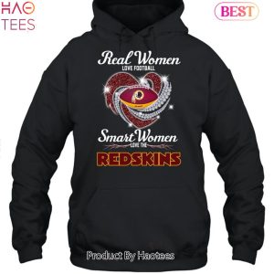 HOT Fashion Real Women Love Football Smart Women Love The Washington Commanders 2023 Unisex T-Shirt