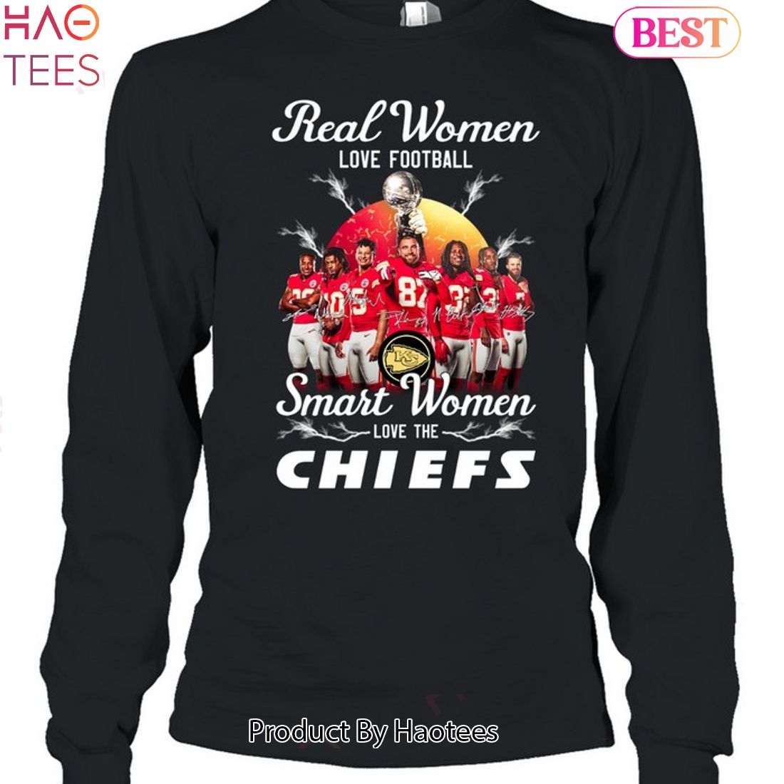 Real women love football smart women love Kansas City Chiefs