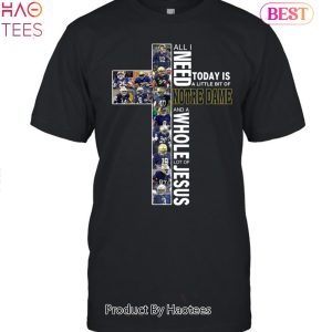To Day Is A Little Bit Of Notre Dame Fighting Irish 2023 Unisex T-Shirt