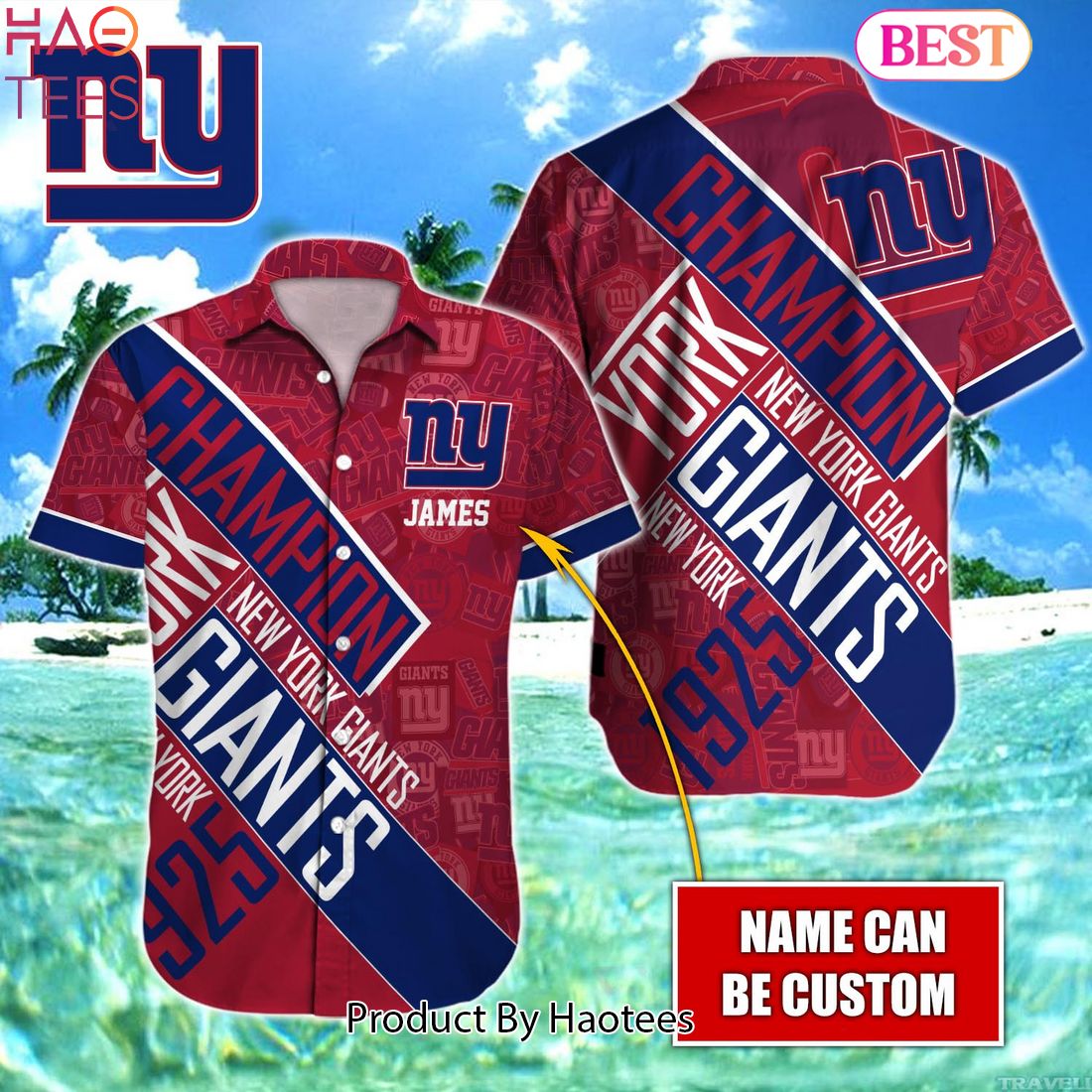 HOT FASHION NFL New York Giants Hawaiian Shirt Hot Trend Summer 2023