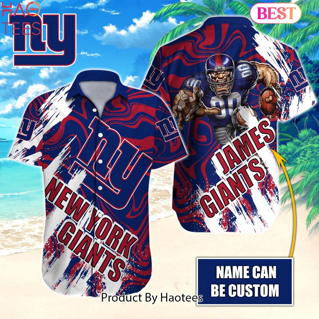 HOT FASHION NFL New York Giants Hawaiian Shirt Hot Trend Summer 2023