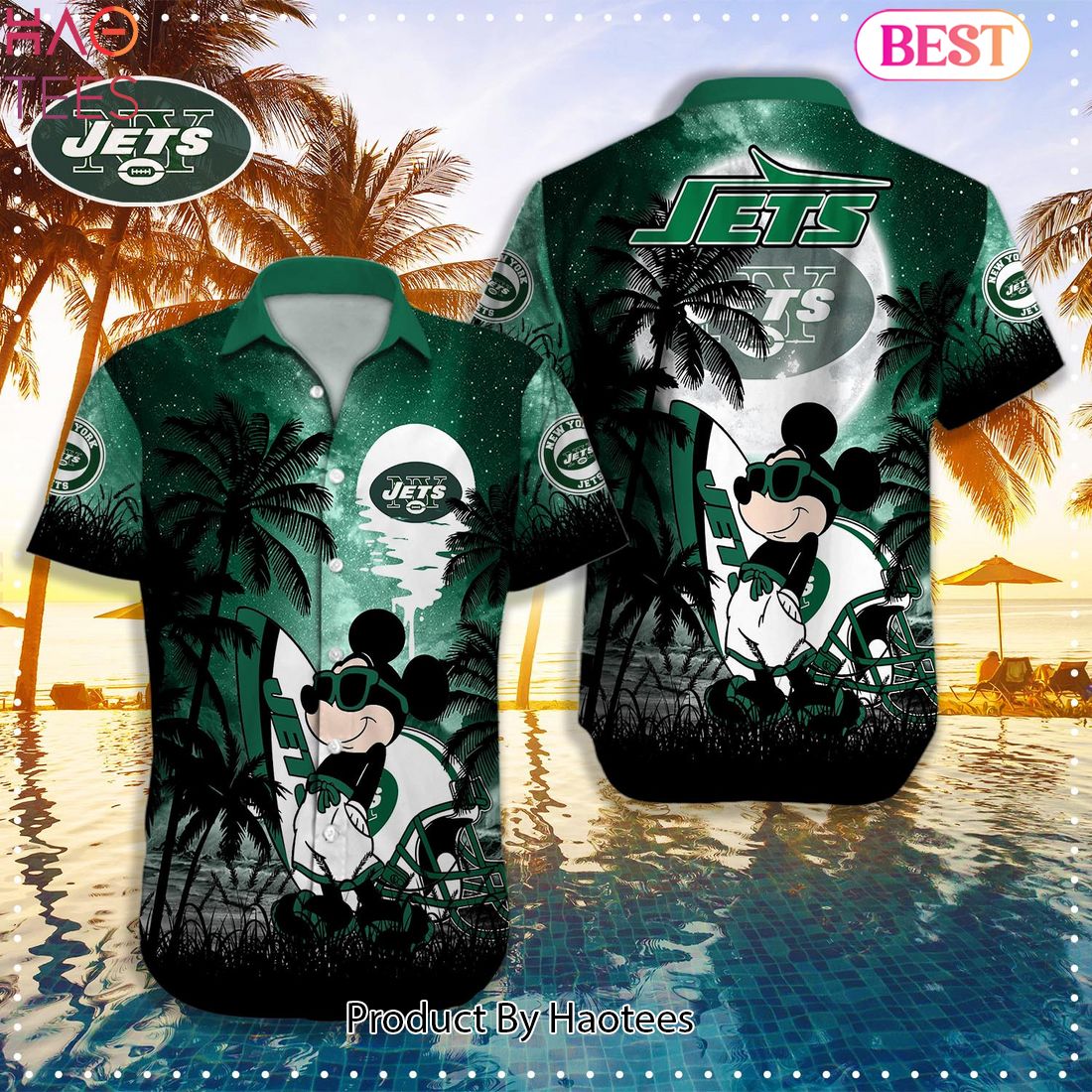 Cool Mickey Mouse Disney NFL Philadelphia Eagles Hawaiian Shirt