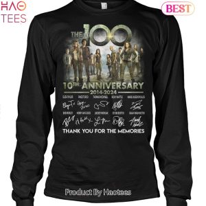 10 Anniversary 2014-2024 The 100 Thank You For The Memories Unisex T-Shirt