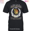 I May Live In New York But On Game Day My Heart & Soul Belongs To San Diego Padres MLB Unisex T-Shirt