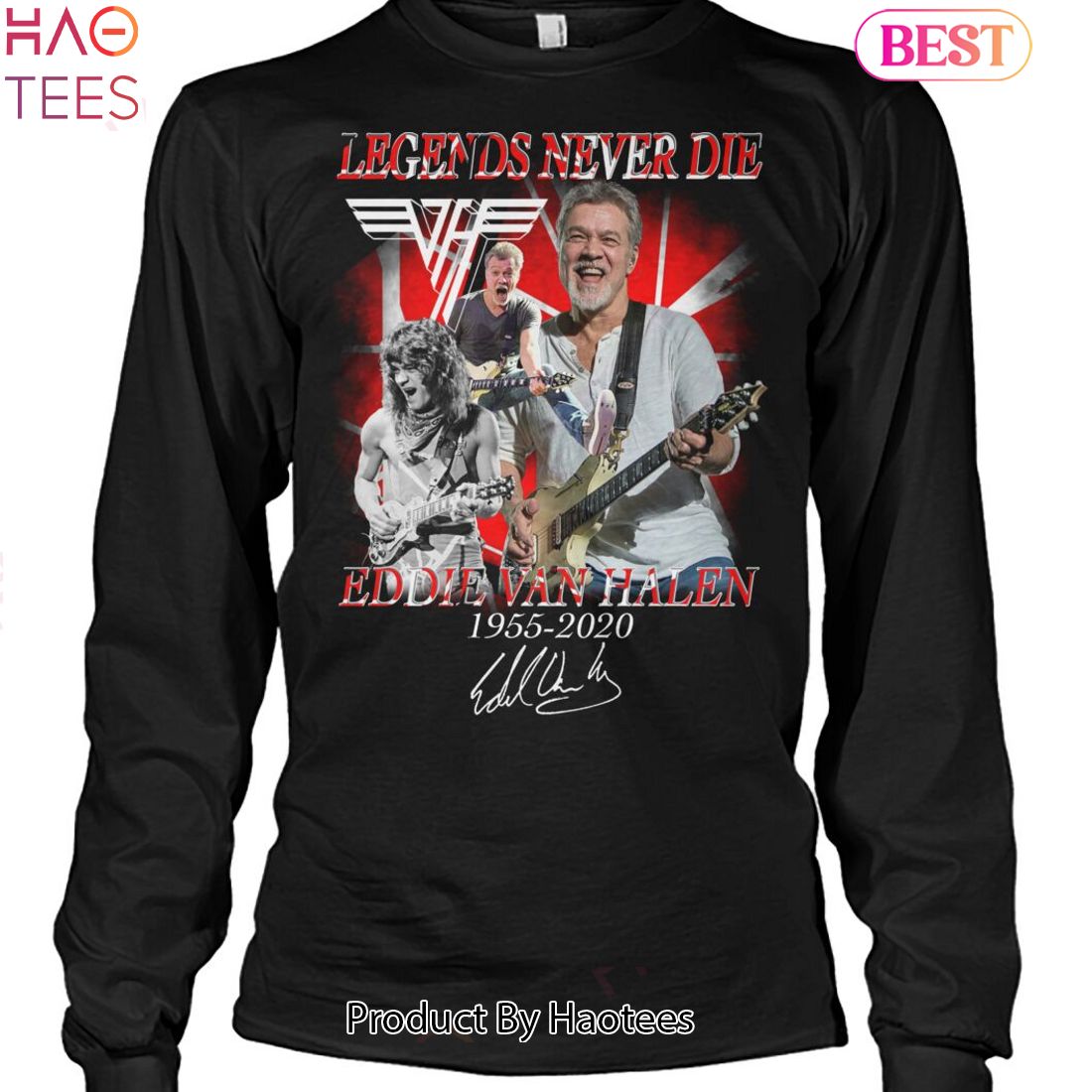 Legends Never Die Eddie Van Halen 1955 Unisex T-Shirt Legends Never Die Eddie Van Halen 1955 Unisex T-Shirt