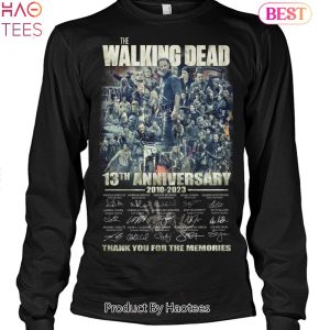 The Walking Dead 13th Anniversary 2010-2023 Thank You For The Memories Unisex T-Shirt