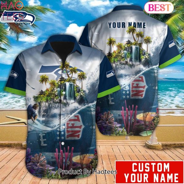 BEST FASHION NFL Seattle Seahawks Hawaiian Shirt Summer 2023