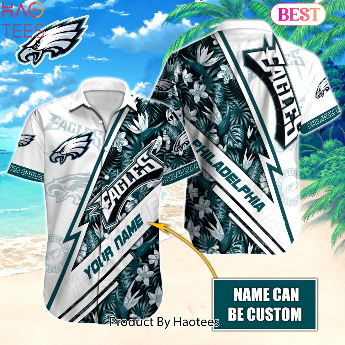 HOT FASHION NFL Philadelphia Eagles Hawaiian Shirt Hot Trending