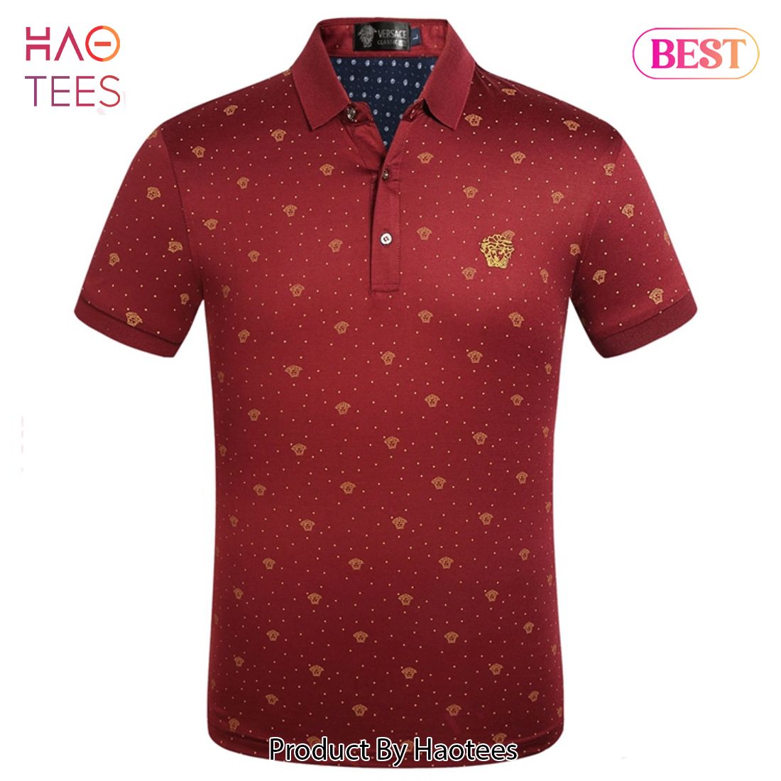 HOT Versace Red Polo Shirt Limited Edition HOT Versace Red Polo Shirt Limited Edition