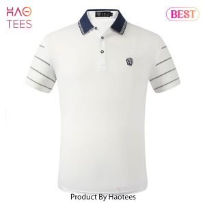 HOT Versace Whtie Polo Shirt Limited Edition