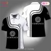 LUXURY Versace Black Polo Shirt POD Design