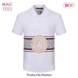 LUXURY Versace White Polo Shirt Hot Trend 2023