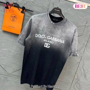 NEW D&G Black Grey T-Shirt Hot Trend 2023