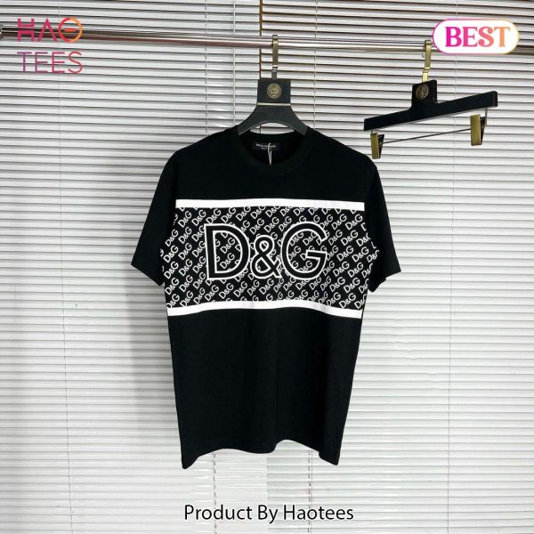 NEW D&G Black White T-Shirt Limited Edition
