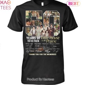 50 Years Of 1974-2024 Little House on the Prairie Thank You For The Memories Unisex T-Shirt