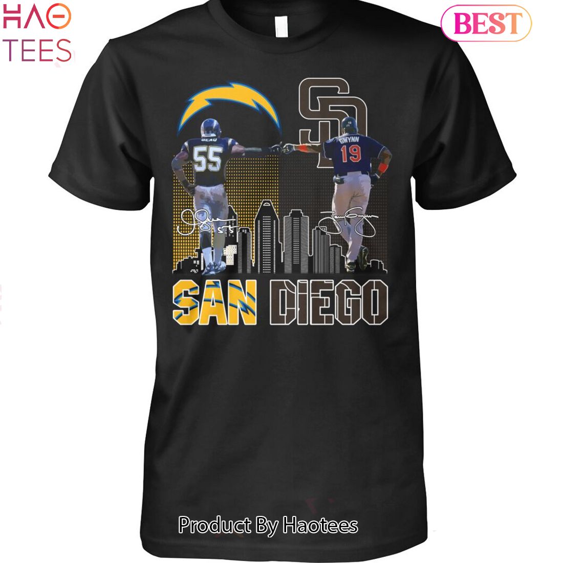 Los Angeles Chargers T-shirt 3D new style Short Sleeve gift for fan -Jack  sport shop