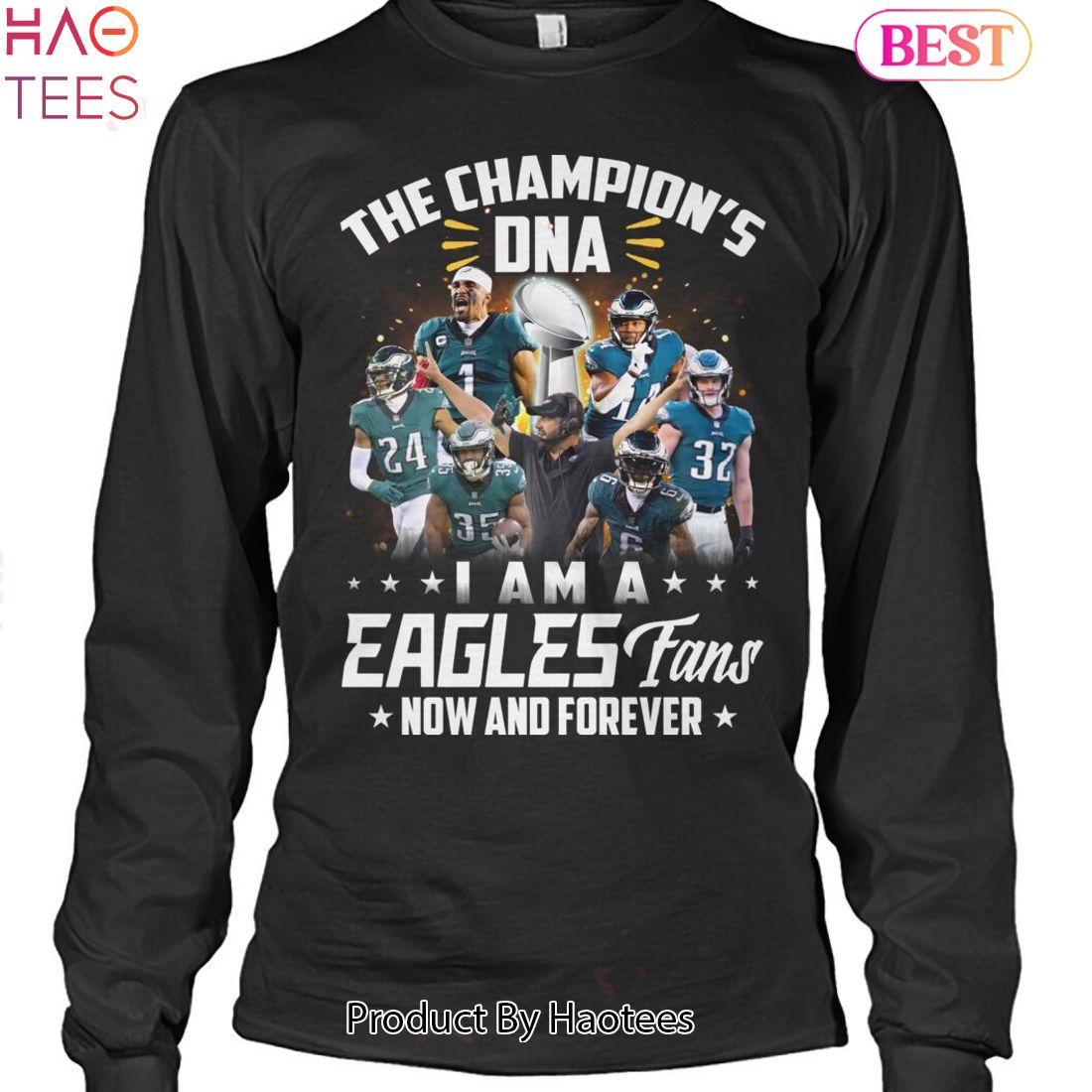 The champions DNA I am a philadelphia eagles fan now and forever