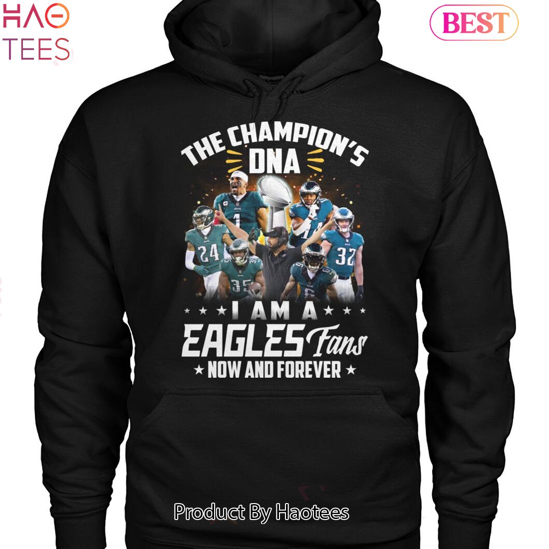 The Champions DNA I Am A Philadelphia Eagles Fan Now And Forever Unisex T-Shirt The Champions DNA I Am A Philadelphia Eagles Fan Now And Forever Unisex T-Shirt