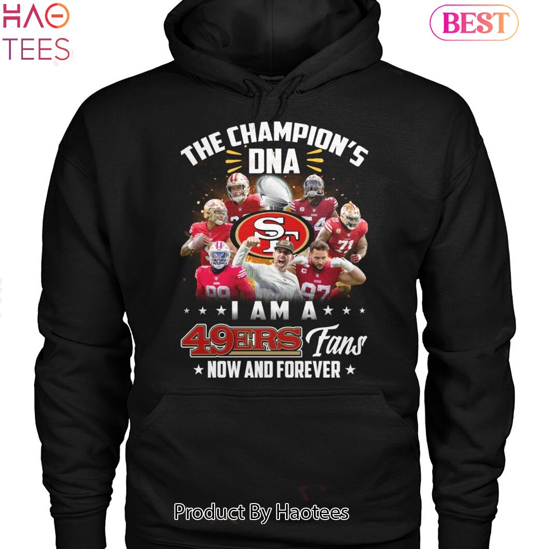 The Champion's Dna I am a 49ers fans now and forever San Francisco