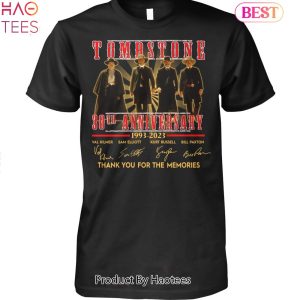 Tomrstone 30 Anniversary 1993-2023 Thank You For The Memories Unisex T-Shirt