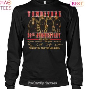 Tomrstone 30 Anniversary 1993-2023 Thank You For The Memories Unisex T-Shirt