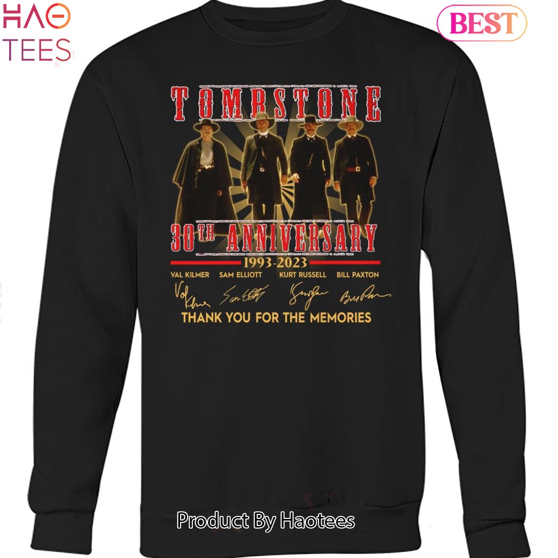 Tomrstone 30 Anniversary 1993-2023 Thank You For The Memories Unisex T-Shirt Tomrstone 30 Anniversary 1993-2023 Thank You For The Memories Unisex T-Shirt