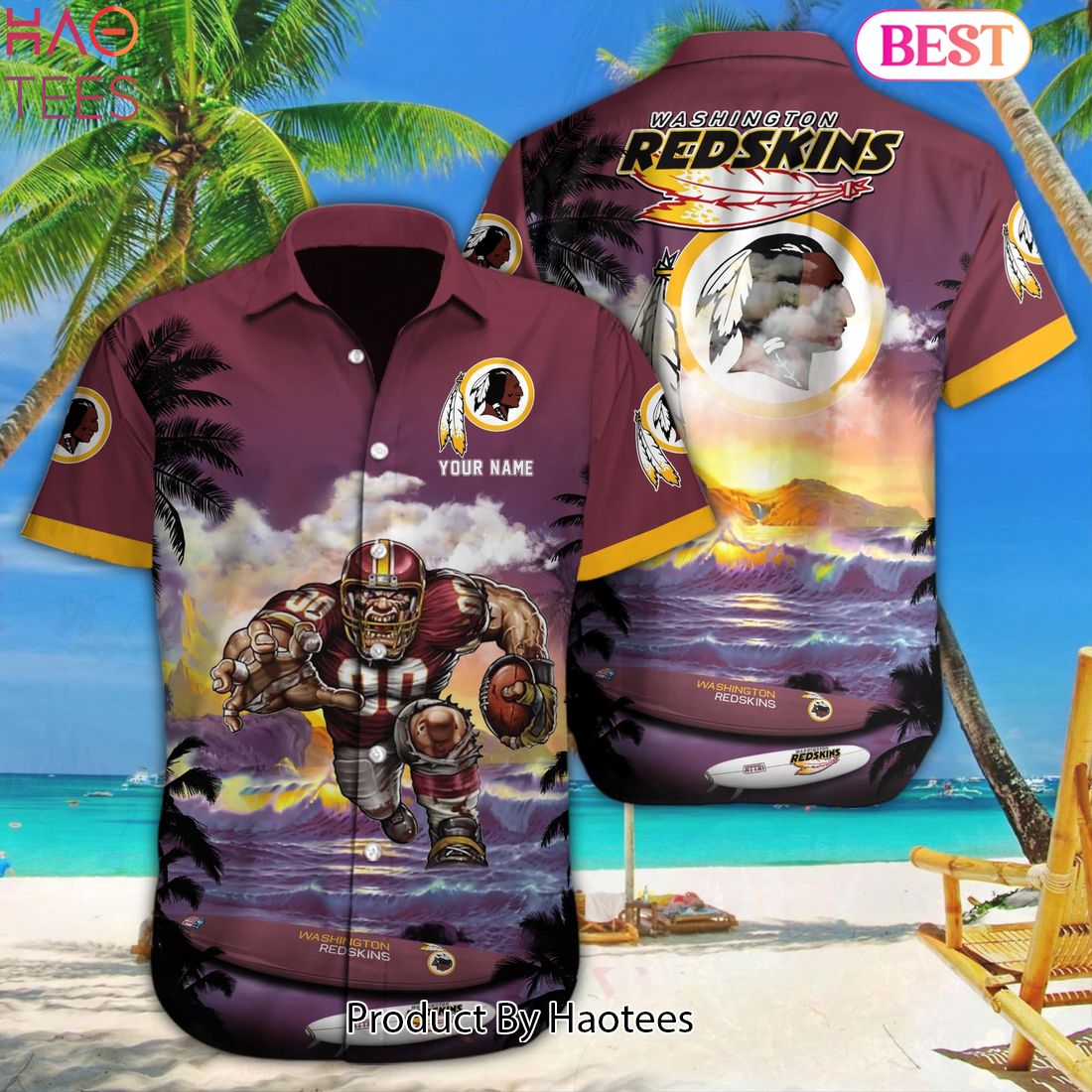 Washington Redskins Snoopy Autumn Hawaiian Shirt - Hot Sale 2023