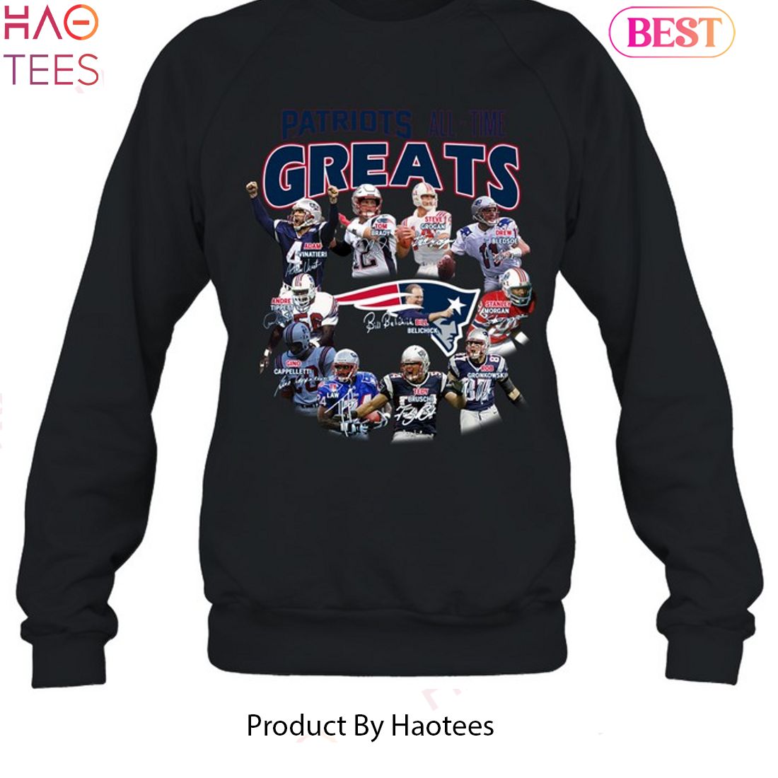 All-Time Greats New England Patriots 2023 Unisex T-Shirt All-Time Greats New England Patriots 2023 Unisex T-Shirt