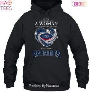 Never Underestimate A Woman Who Understands Football And Love New England Patriots 2023 Legend Unisex T-Shirt