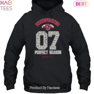 Undefeated 07 Perfect Season New England Patriots 2023 Unisex T-Shirt