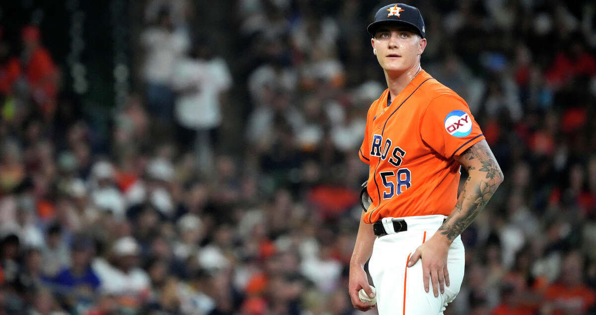 Houston Astros' Hunter Brown shows how he can be more efficient