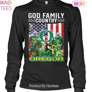 God Family Country Oregon Ducks Unisex T-Shirt