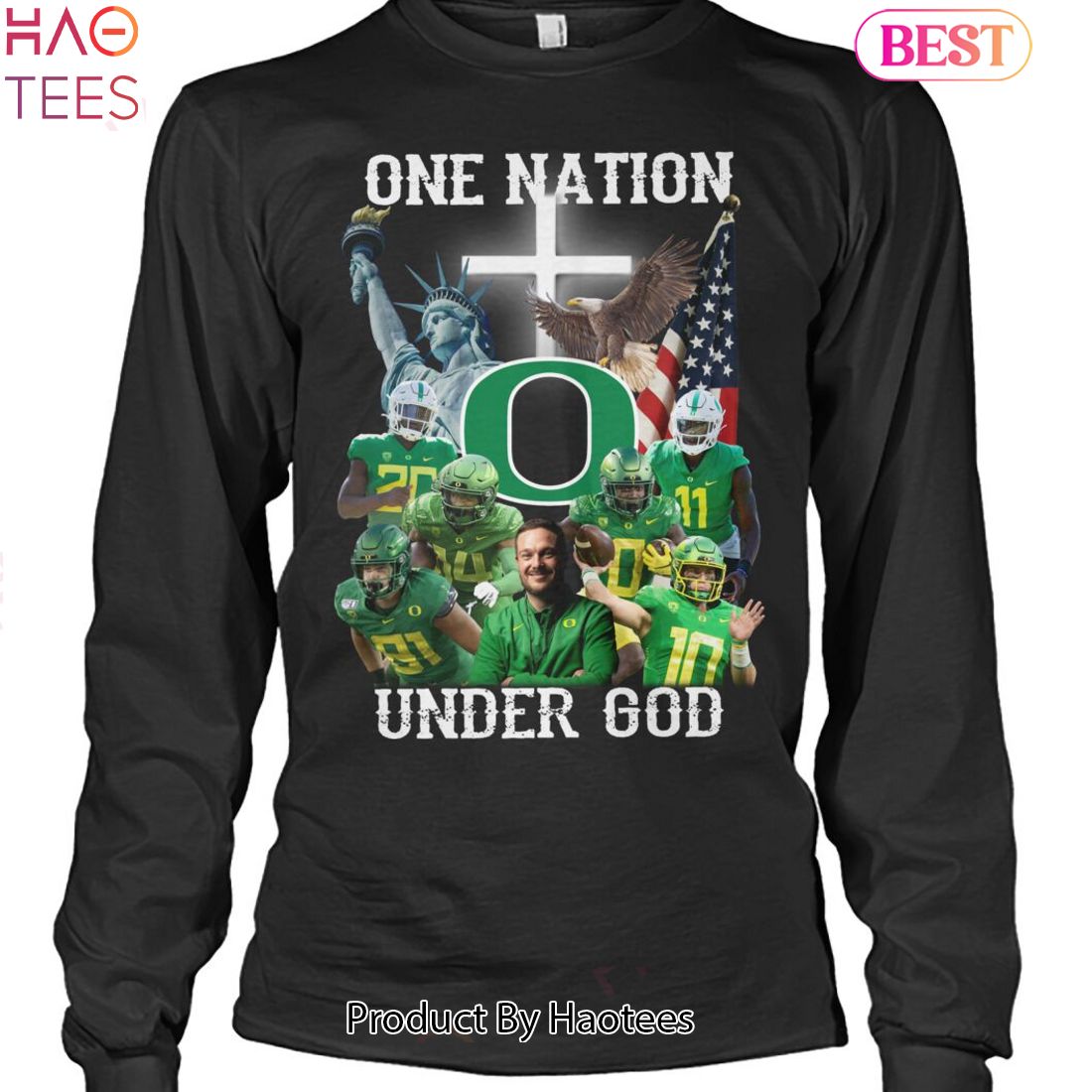 One Nation Under God Oregon Ducks Unisex T-Shirt One Nation Under God Oregon Ducks Unisex T-Shirt