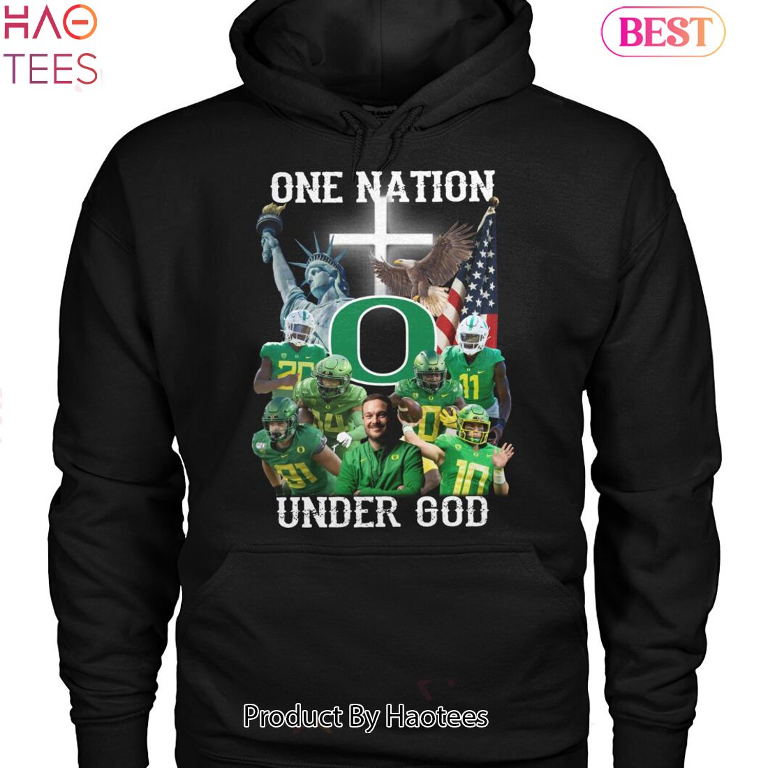 One Nation Under God Oregon Ducks Unisex T-Shirt One Nation Under God Oregon Ducks Unisex T-Shirt