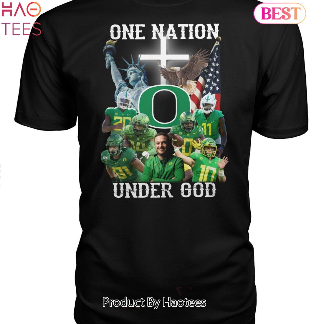 One Nation Under God Oregon Ducks Unisex T-Shirt One Nation Under God Oregon Ducks Unisex T-Shirt