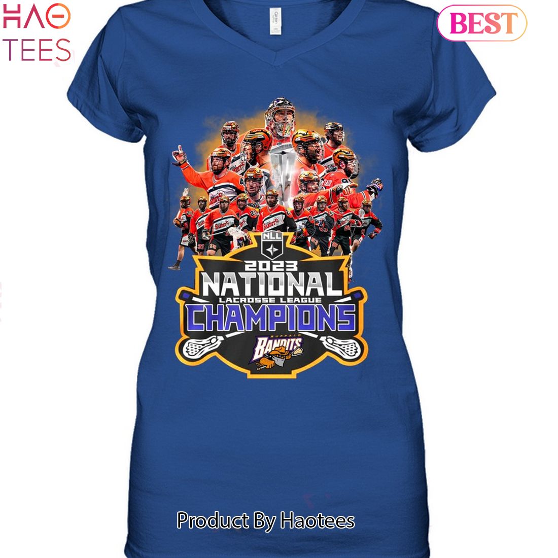 2023 National Lacrosse Leagues Champions Buffalo Bandits Unisex T-Shirt 2023 National Lacrosse Leagues Champions Buffalo Bandits Unisex T-Shirt
