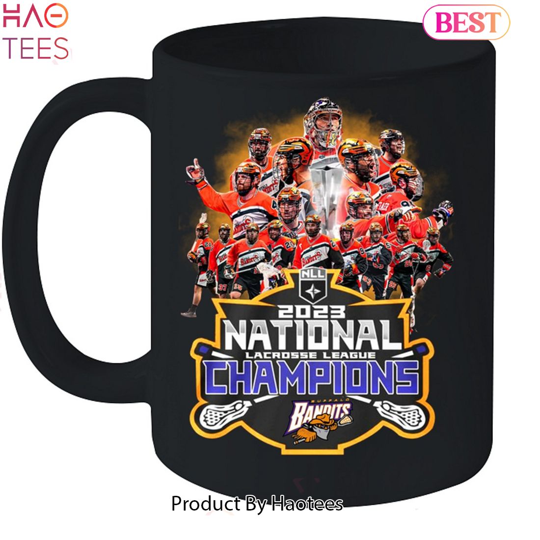 2023 National Lacrosse Leagues Champions Buffalo Bandits Unisex T-Shirt 2023 National Lacrosse Leagues Champions Buffalo Bandits Unisex T-Shirt